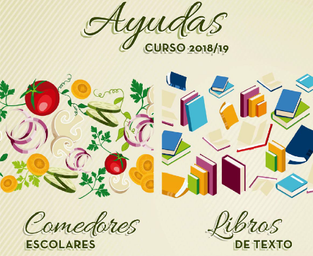 Ayudas comedor y Libros de E.I curso 2018/2019 – Concello de Ourense.