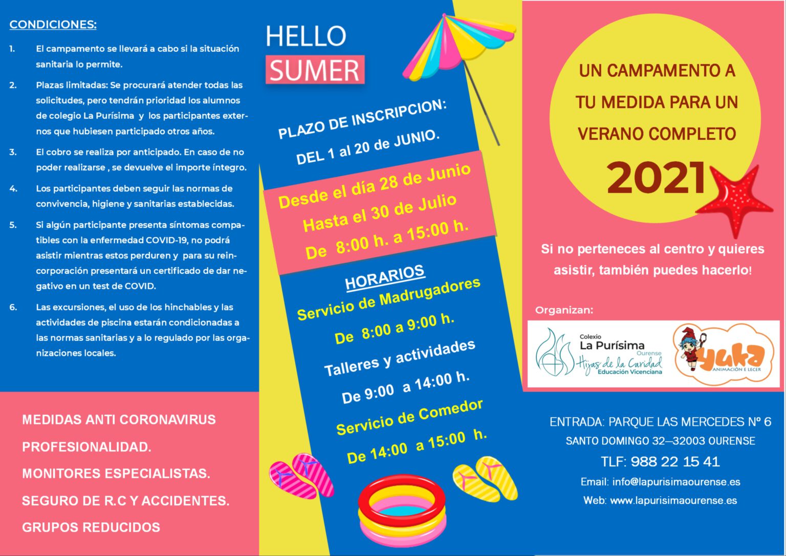 Campamento De Verano 2021 Colegio La Purisima Ourense 5451